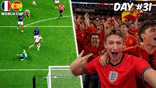 THE MOMENT SPAIN KNOCK FRANCE OUT the WORLD CUP