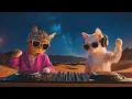 Download Lagu Epic Melodic House in the Desert 🌌🐾 | Two Stylish Cats Drop a Cosmic DJ Set Under the Stars