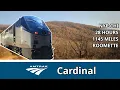 A Scenic Autumn Sleeper Ride Amtrak Cardinal 51 from New York to Chicago in Roomette