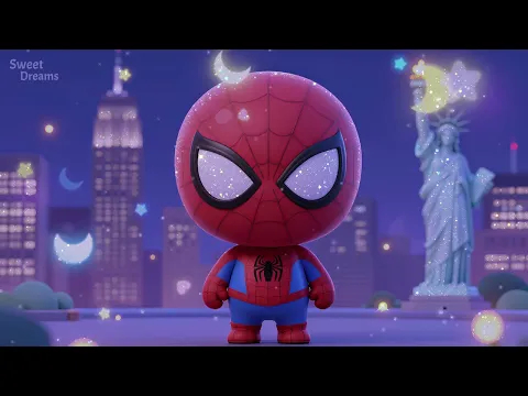 Instant Baby Sleep in 3 Minutes – Spider-Man Lullaby – Deep Sleep Music – Mozart & Brahms