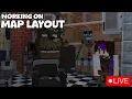 Mapping out the FNAF Movie Pizzeria also making SB map Chatting and Modeling