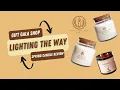 Lighting the Way Gift Gala Shop Greenhouse Reverie Sunlit Shelves Bunny Kisses Candle Review