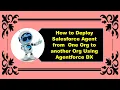 How to Deploy Salesforce Agent from One Org to Another Using Agentforce DX in 2026
