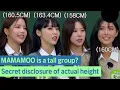 Lagu 1CM's pride! Who is the tallest member of MAMAMOO?
