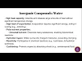 Inorganic Compounds Water