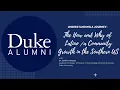 Understanding a Journey The How and Why of Community Growth in the Southern US