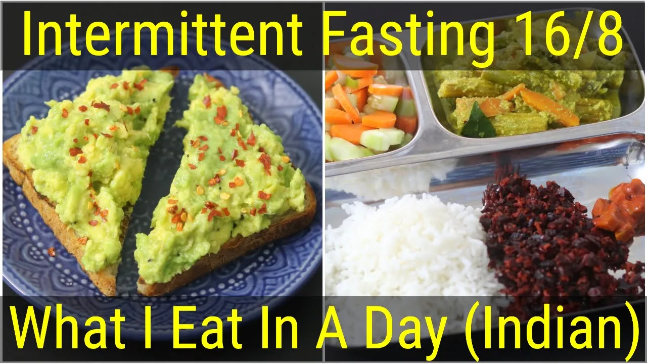 Intermittent Fasting Weight Loss - What I Eat In A Day Indian - Healthy Meal Ideas   Skinny Recipes