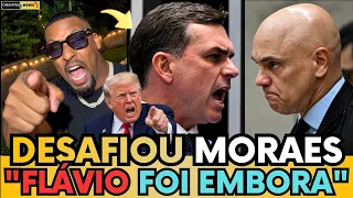 🚨URGENTE! FLÁVIO BOLSONARO DEIXA O BRASIL RUMO AOS EUA "TRUMP DARÁ ASILO POLÍTICO"