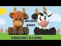 CROCHET COW HIGHLAND FREE PATTERN AMIGURUMI CROCHET A LONG