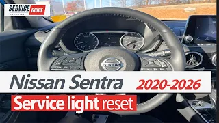 دليل إعادة ضبط ضوء الزيت في نيسان سنترا 2020 2026 