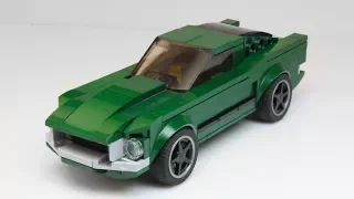 Lego Bullitt Ford Mustang MOC