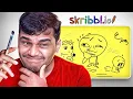 Drawing Game With Balaks Scribble