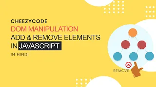 JavaScript DOM Manipulation Hindi HTML Elements CheezyCode