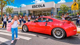 BUSQUEI MINHA FILHA NA FRENTE DA ESCOLA DE 350 Z 