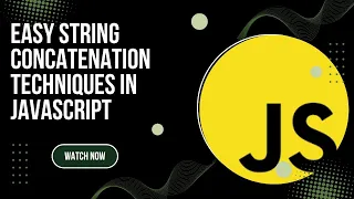 String Concatenation in JavaScript Explained for Beginners Easy Examples