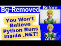 How to Remove Image Background in NET with Python python in Net