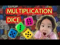 MULTIPLICATION WAR with 3 Dice Gameschooling Multiplication