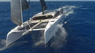 Halfway the Indian Ocean – 1000 miles in 4 days – Sailing Greatcircle (ep.313)