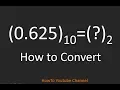 How to Convert Real number to Binary format
