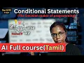 Day 13 Part 1 - Conditional Statements in Python Concepts AI Course in Tamil Hire Ready