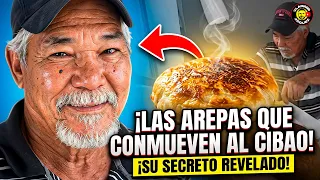 La historia de Don Luis: Las arepas más famosas del cibao son el legado de su esposa fallecida