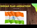INDIAN FLAG ANIMATION HTML CSS