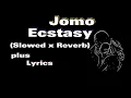 Ecstasy - Jomo [Slowed x Reverb] plus Lyrics || Reverb Temple.