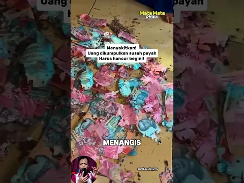 Wanita Ini Nangis Uang 26 Juta Lenyap Dimakan Rayap #shorts