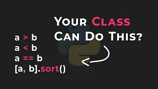 Making Classes Sortable Comparable In Python
