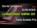 Download Lagu LA MANYURUAK TAMPAK JUO - DAVID ISTAMBUL ( NADA RENDAH PRIA ) || KARAOKE