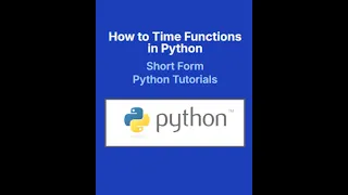 How to Measure Code Execution Time in Python with time Module Tutorial for Beginners
