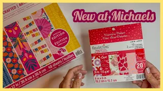 New at Michaels for 2025 - Papercrafting