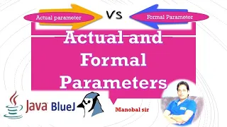 Actual and Formal Parameters java Functions ICSE Class 10 Computer