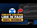 How To Create Anchor Link in Confluence Page 100 WORKS NO Yapping To The Point EASY