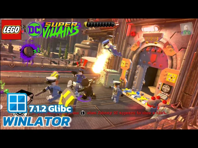 Winlator Glibc - Gameplay LEGO DC Super Villains (Windows) on Android