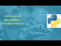 Speech Recognition Using Python Speech To Text Translation in Python Python Tutorials