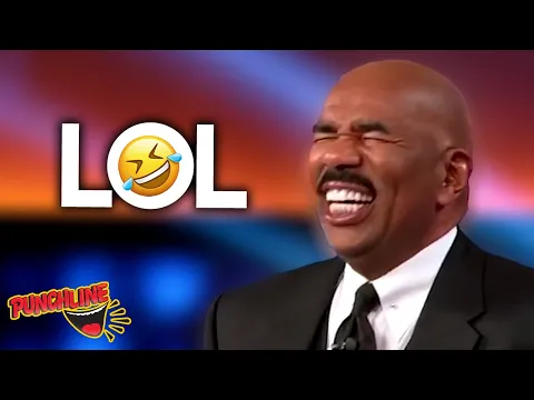 Download MP3 The FUNNIEST Celebrity Family Feud Rounds EVER With Steve Harvey!