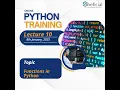 Lec 10 Exploring Scope Lifetime of Variables and Return Statements in Python Functions