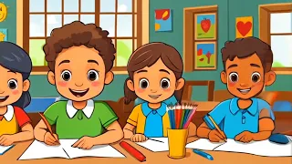 أدواتي المدرسية أغنية عن المدرسة والأدوات التعليمية للأطفال 