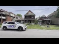 Police investigation in Niagara Falls on 22nd Street