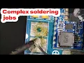 Complex soldering jobs - When solder iron and hot air is not enough for a solder