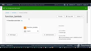 AWS Lambda Function Environment variables creation