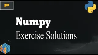 NumPy Exercise Solutions