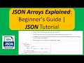 JSON Arrays Explained Beginner s Guide JSON Tutorial