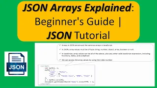 JSON Arrays Explained Beginner s Guide JSON Tutorial