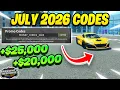 ALL WORKING CODES IN ROBLOX ERLC JULY 2026 Emergency Response Liberty County Codes 2026