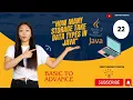 Understanding Data Types in Java A Guide to Memory Storage