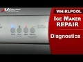 Ice maker Overview Diagnostics - Error codes Troubleshooting