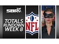 Totals Rundown for Your Week 8 NFL Picks