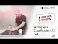 Did you know Setting up a classification task with VISOR Object AI